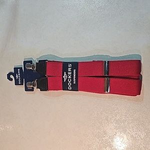 Dockers Suspenders Red